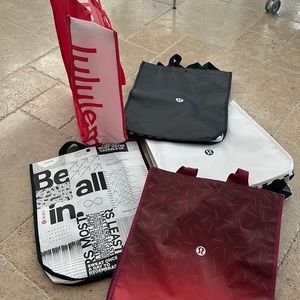5x large New LuluLemon bags